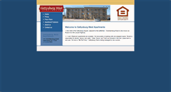 Desktop Screenshot of gettysburgwestapartments.com